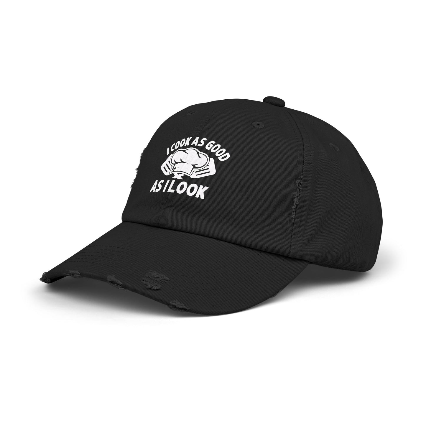 I Cook As Good As I Look Chef Hat Design for Culinary Enthusiasts Cap