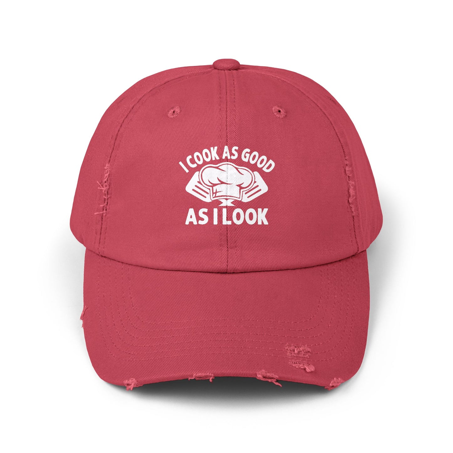 I Cook As Good As I Look Chef Hat Design for Culinary Enthusiasts Cap