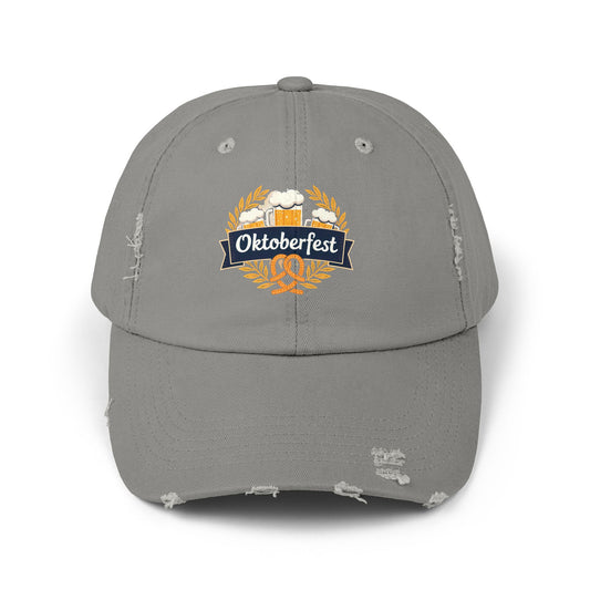 Oktoberfest Celebration with Beer and Pretzel Cap