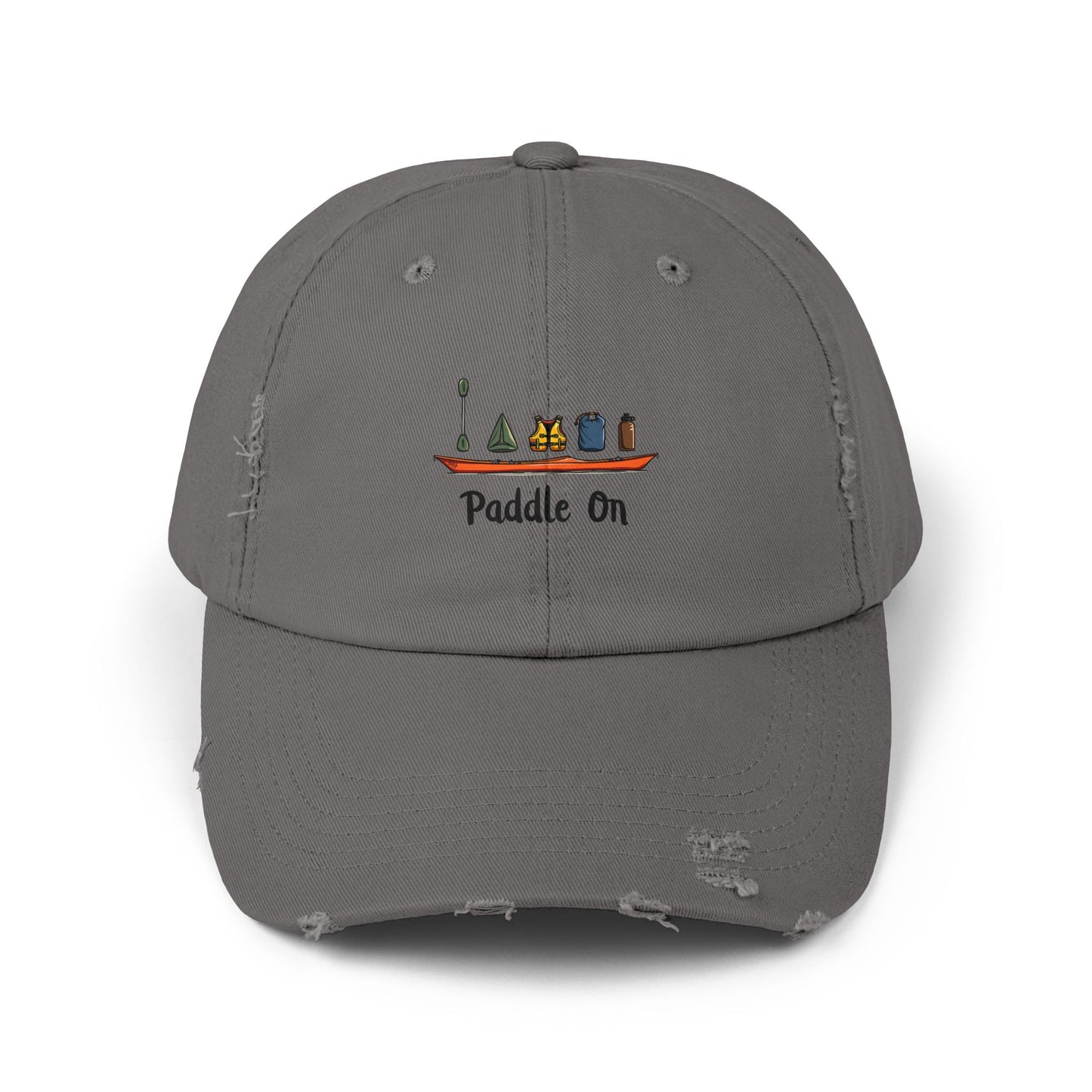 Paddle On Kayak Adventure Enthusiast Gear Cap