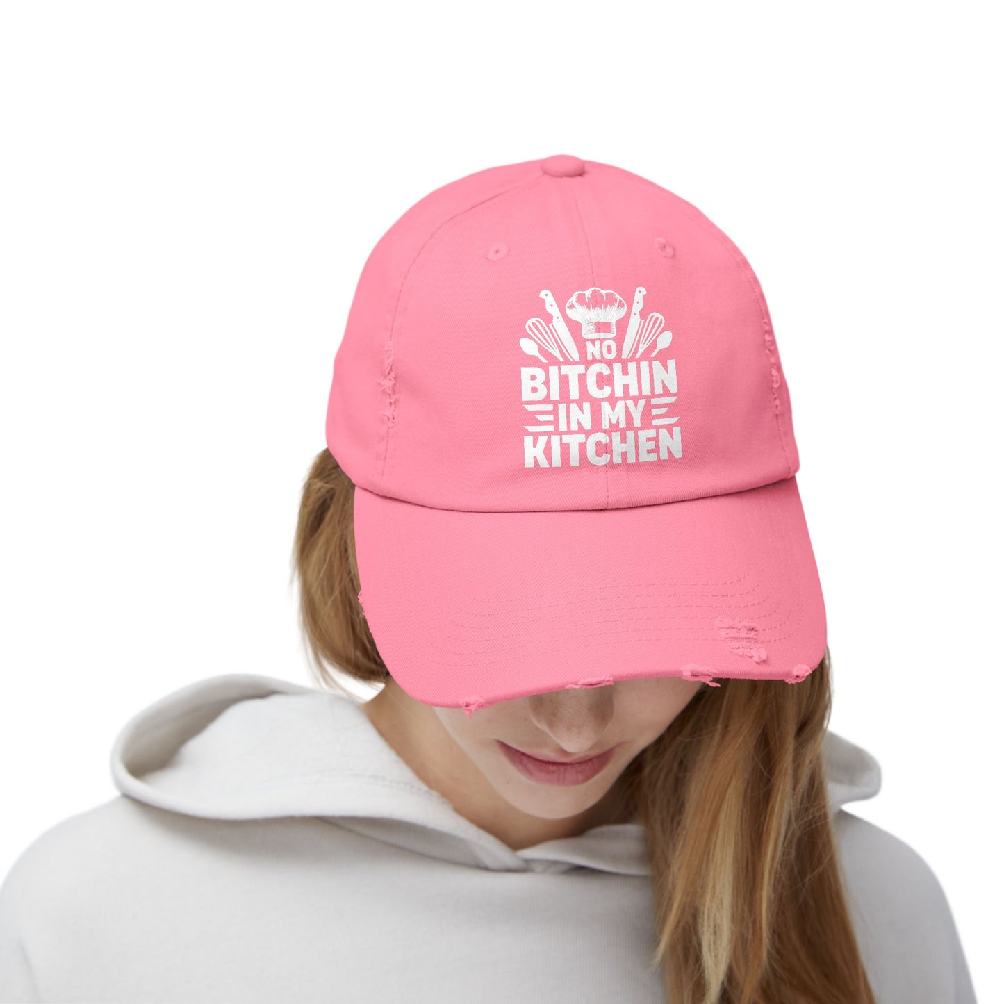 No Bitchin In My Kitchen Chef Humor Cap