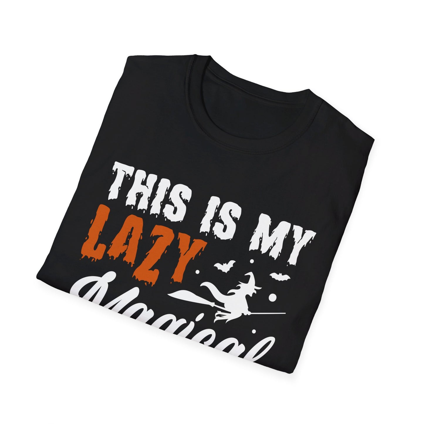 This Is My Lazy Magical Costume Witch Halloween Outfit T-Shirt