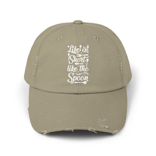 Life Is Short Like The Spoon Cap