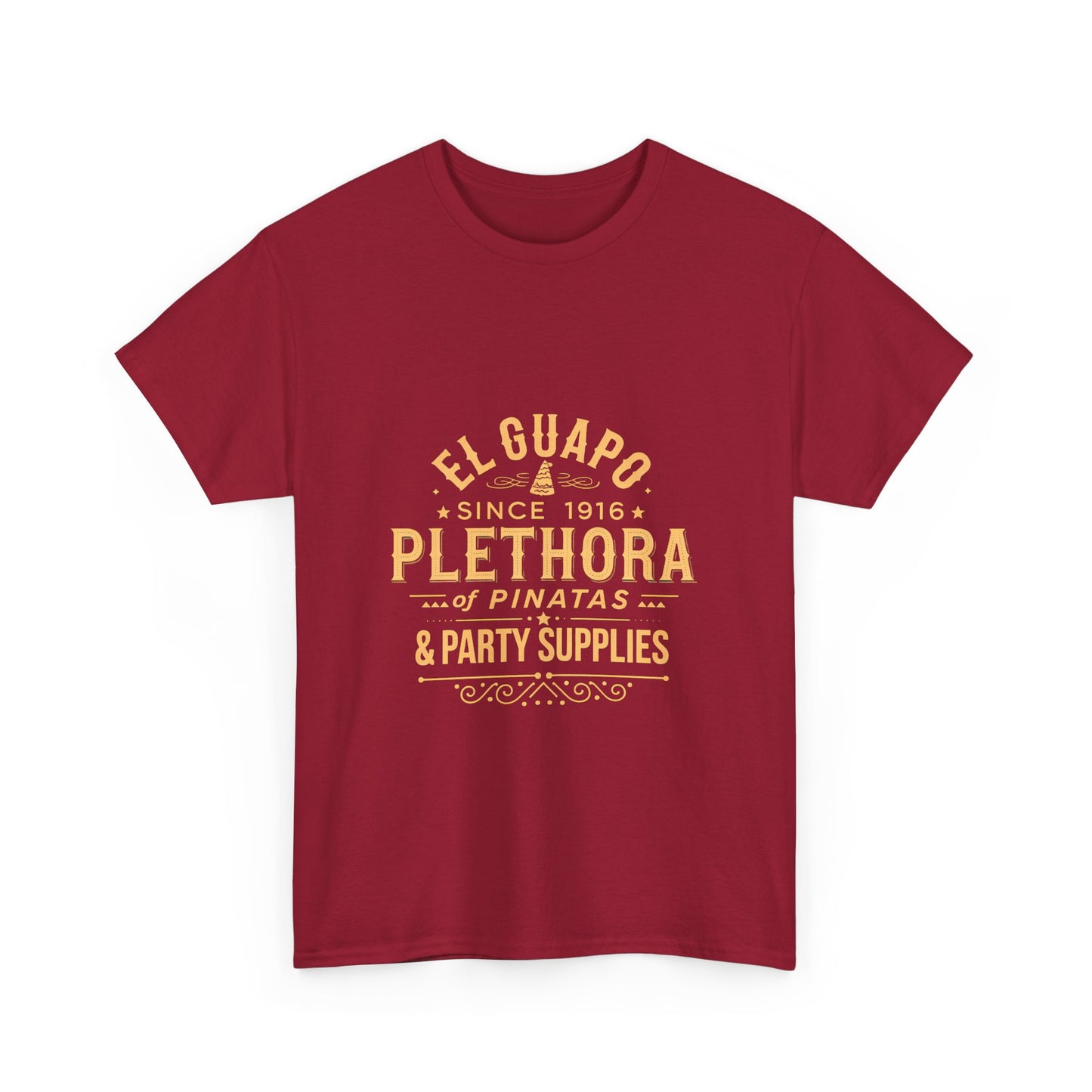 El Guapo Piñata Party Tee - Unisex Heavy Cotton T-Shirt