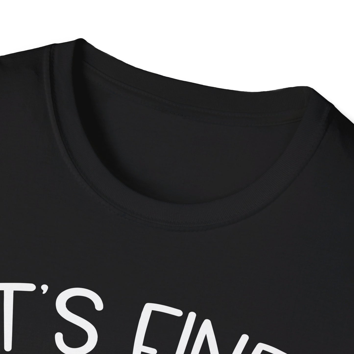 It's Fine. I'm Fine. Everything Is Fine. Funny Cat T-Shirt