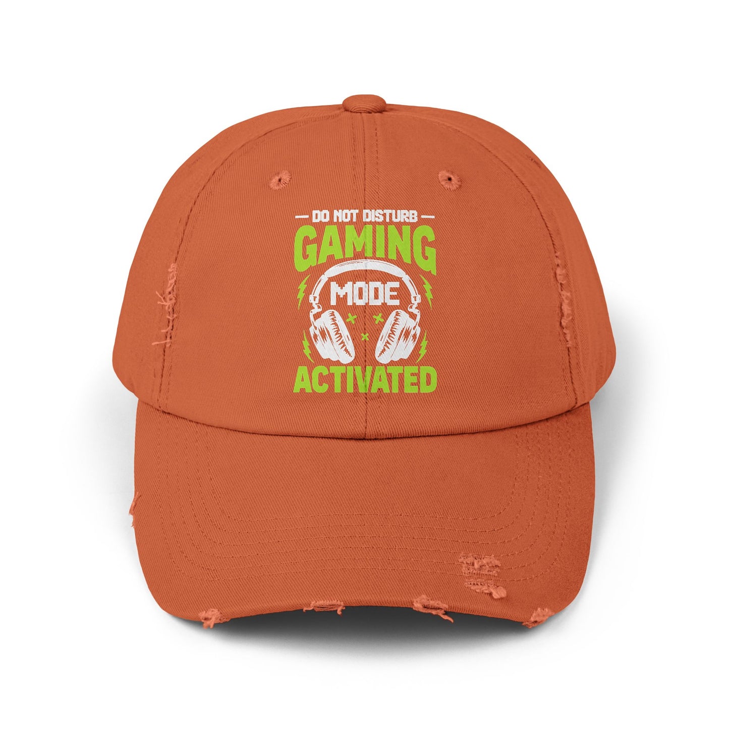 Do Not Disturb Gaming Mode Activated Headphones Cap
