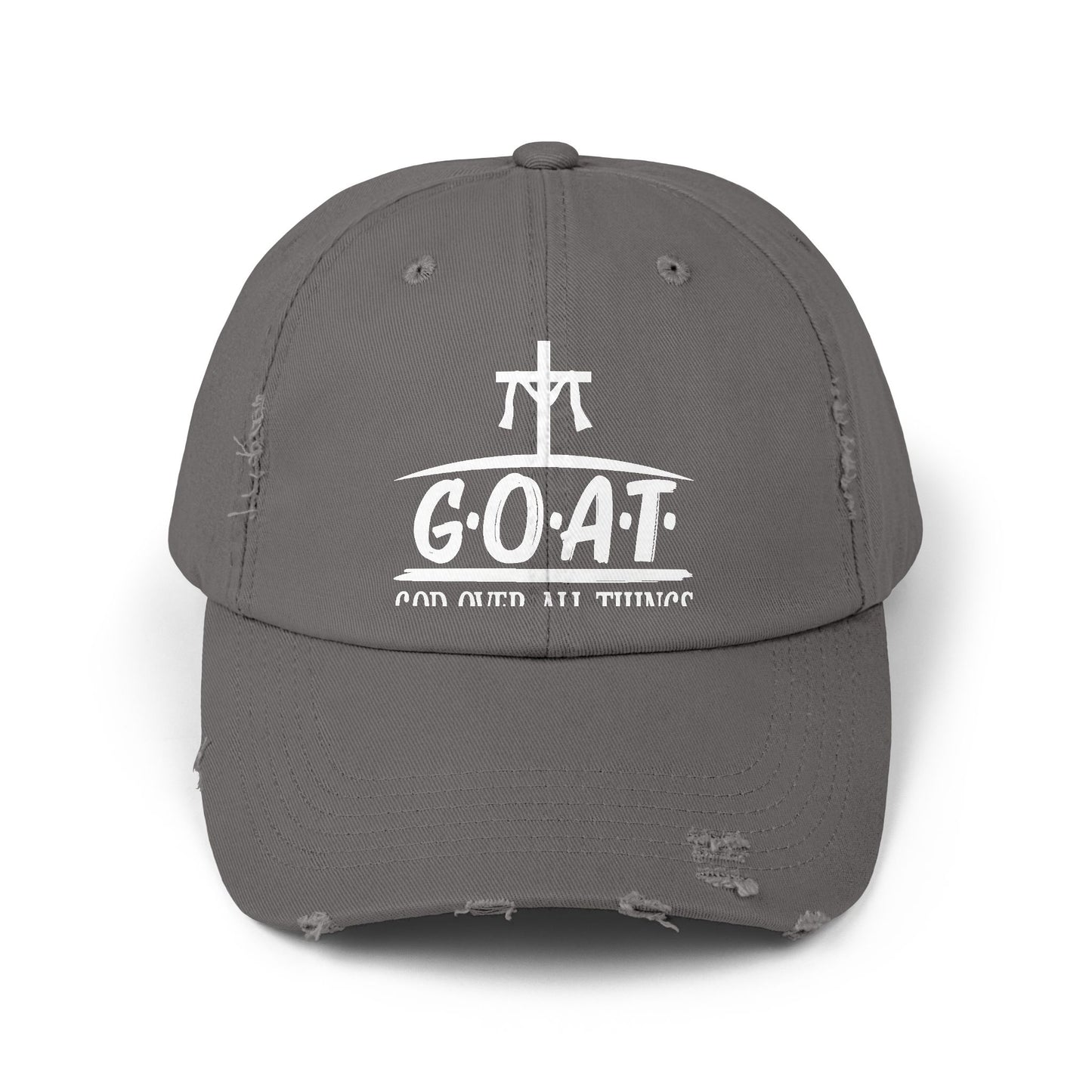 God Over All Things Faithful Expression with Cross Symbol Cap