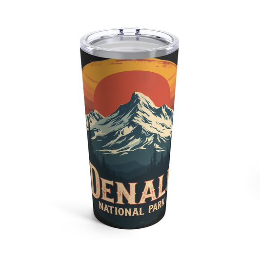 Denali National Park Scenic Sunrise Mountain Landscape