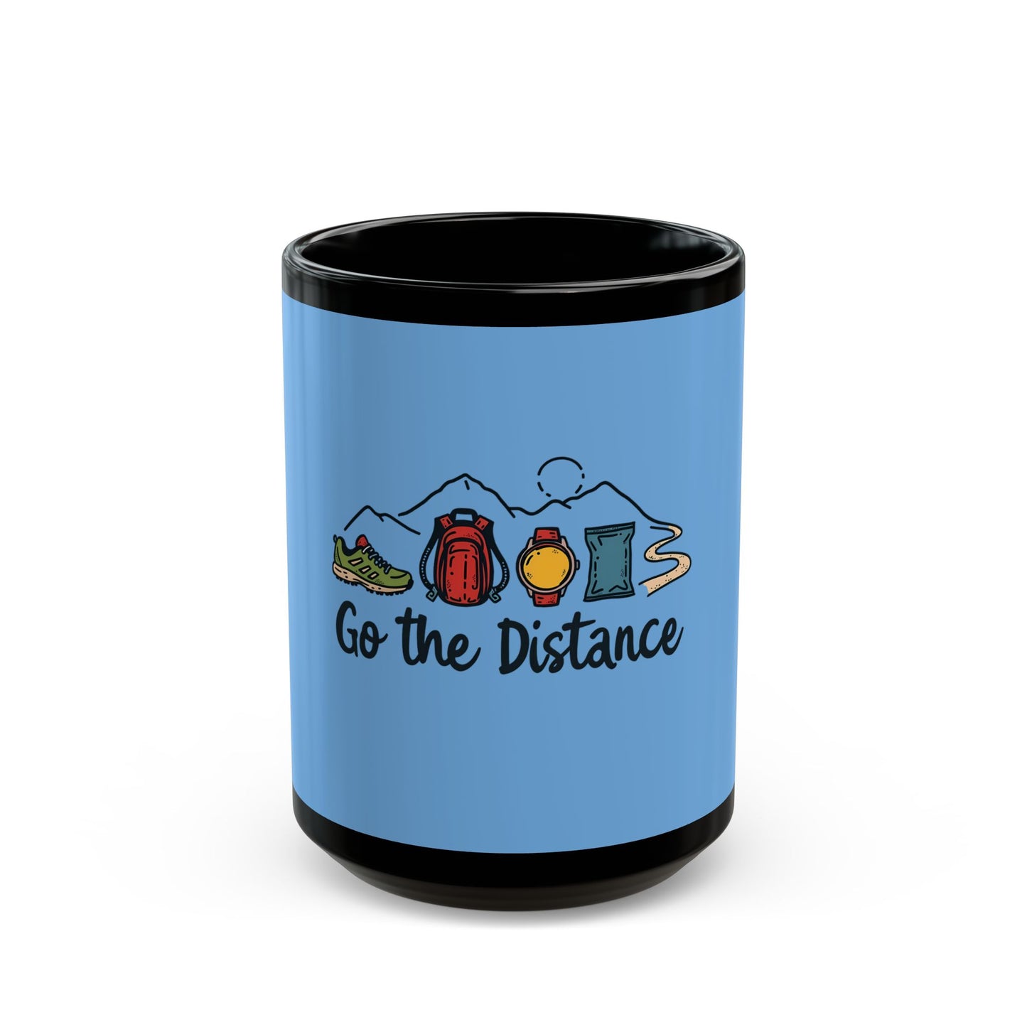 Go the Distance Adventure Enthusiast Hiking Essentials Ceramic Mug