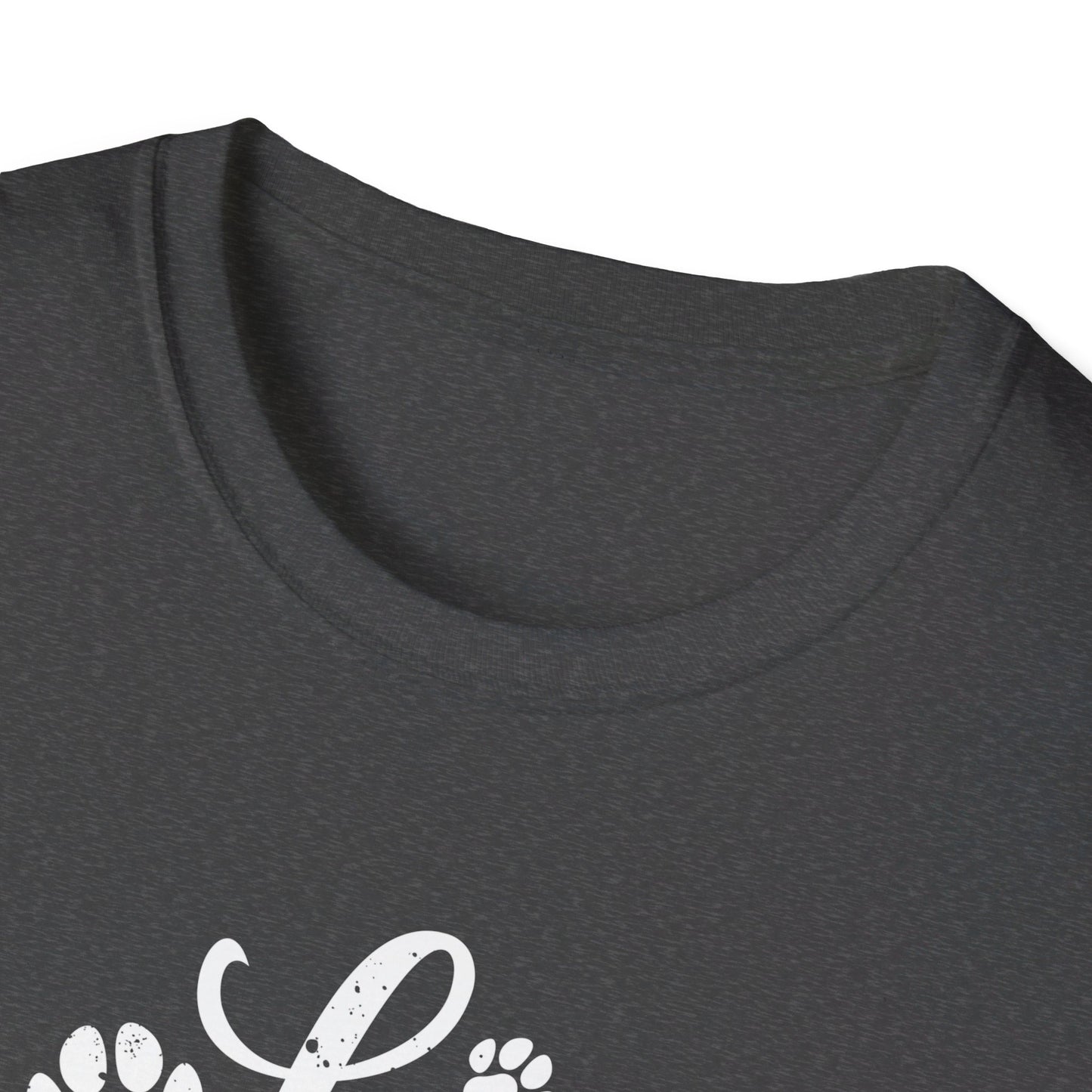 Less People More Cats - Cute Cat Lover Saying with Paw Prints T-Shirt