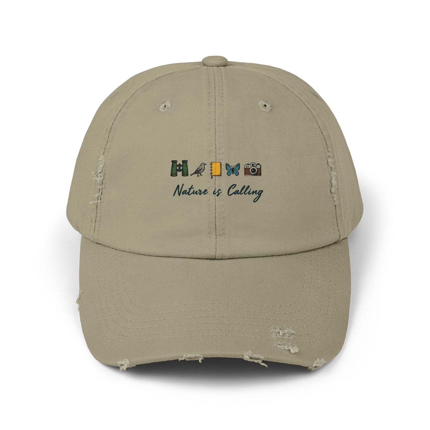 Nature Is Calling Adventure Enthusiasts Design Cap