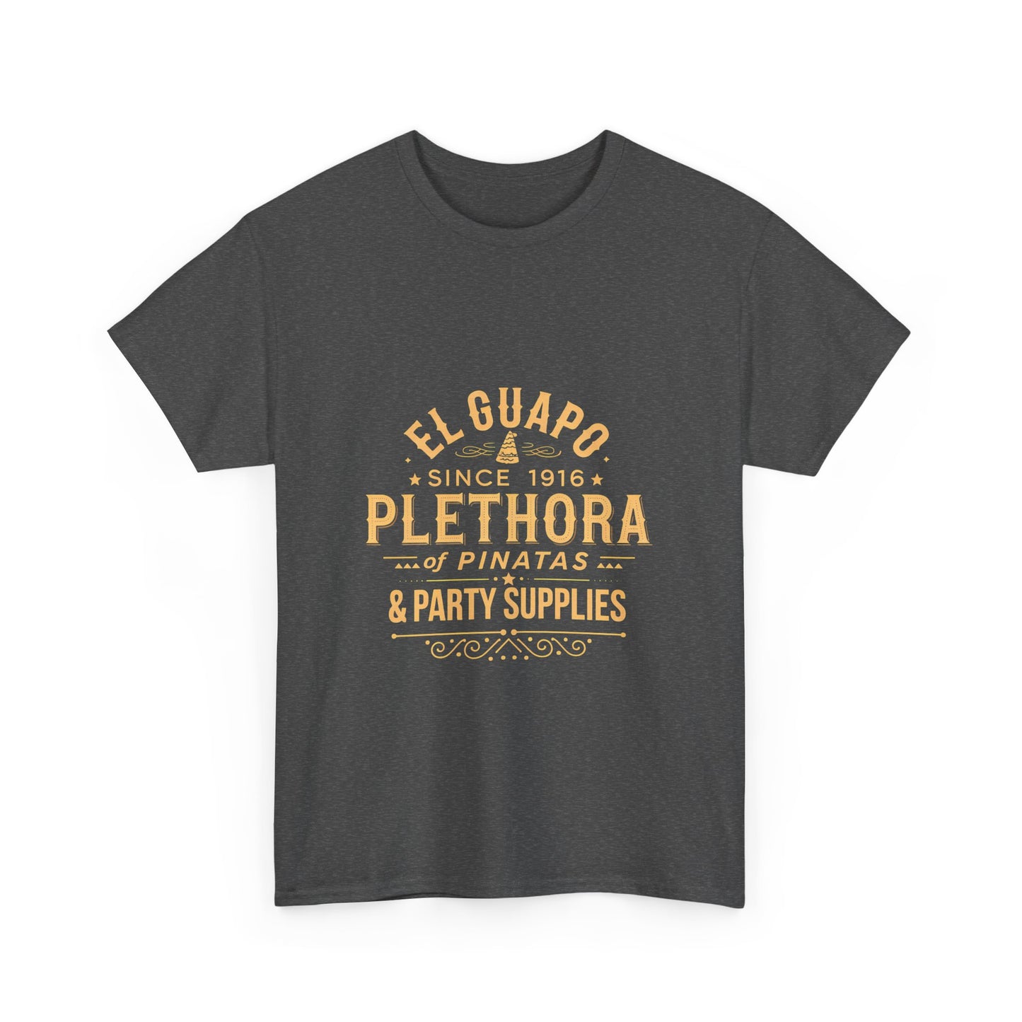 El Guapo Piñata Party Tee - Unisex Heavy Cotton T-Shirt