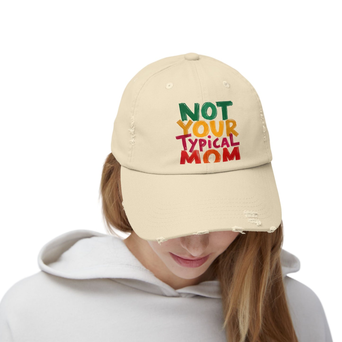 Not Your Typical Mom Bold and Colorful Statement Cap
