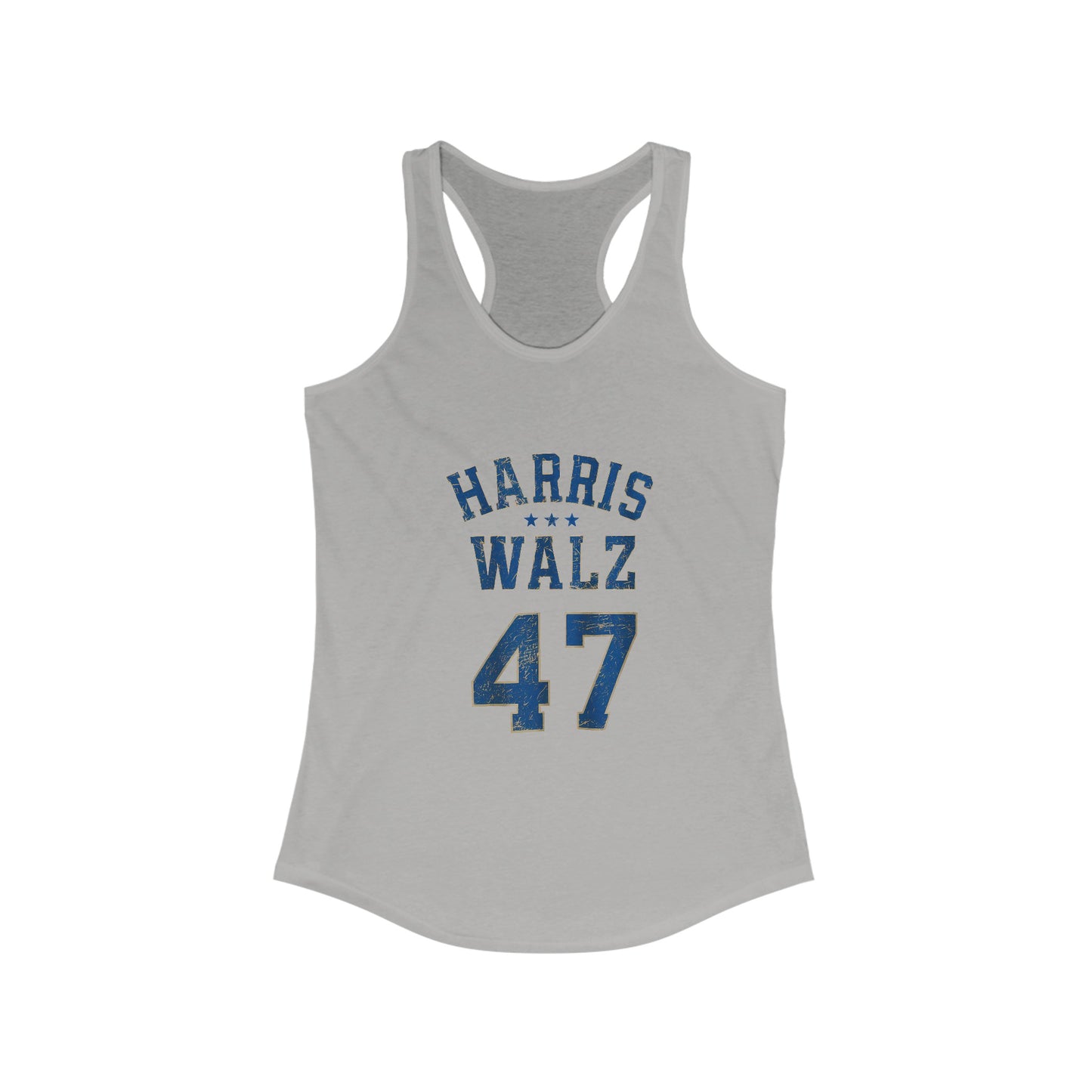 Harris Walz 47 2024 Election Women's Racerback Tank