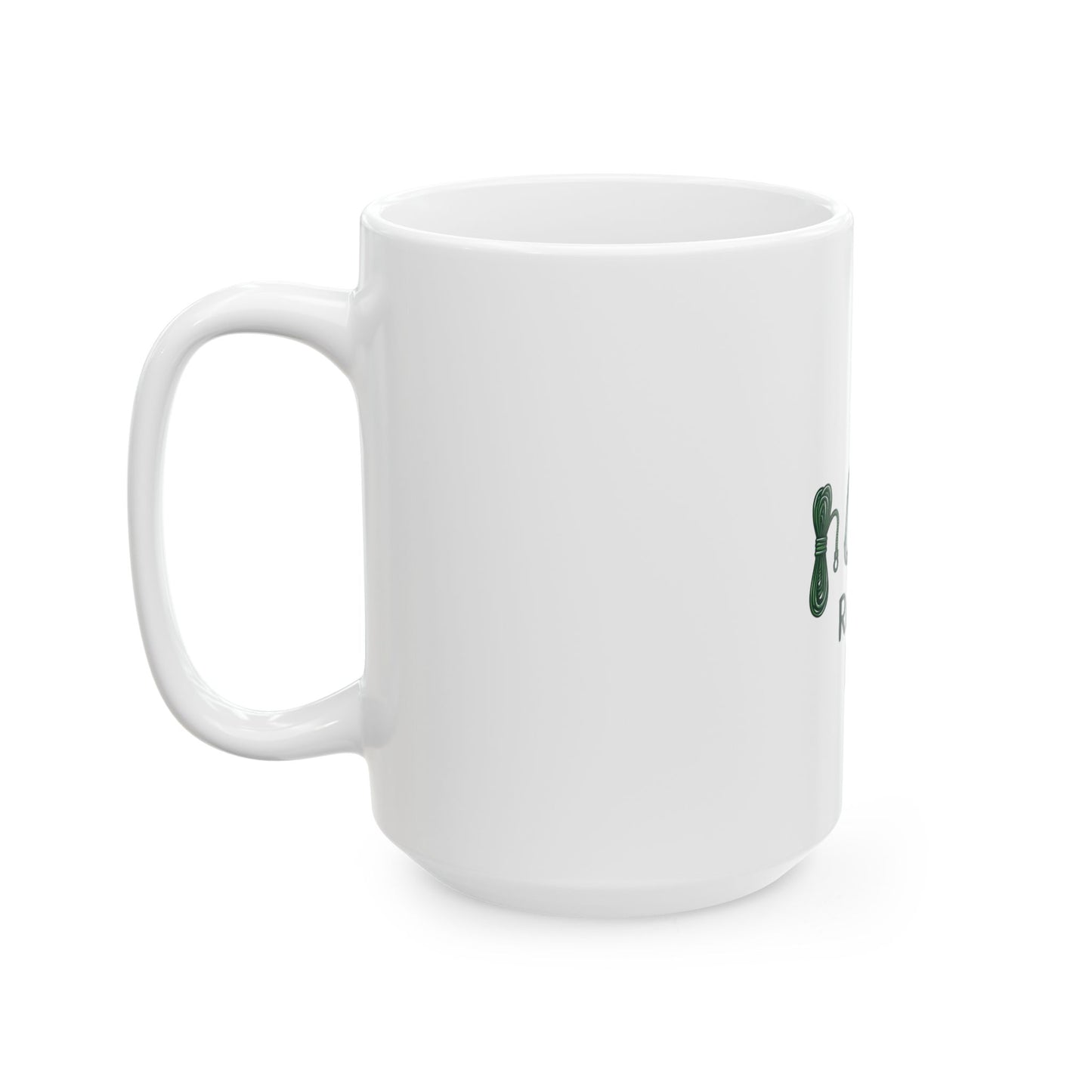 Reach New Heights Adventure Gear Enthusiast Design Ceramic Mug