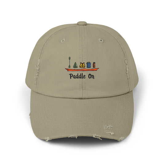 Paddle On Kayak Adventure Enthusiast Gear Cap