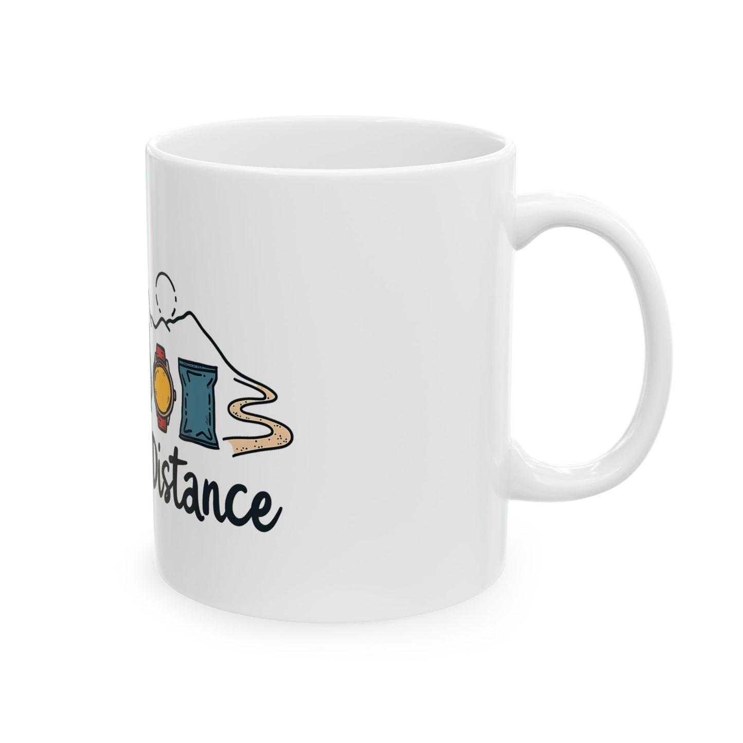 Go the Distance Adventure Enthusiast Hiking Essentials Ceramic Mug