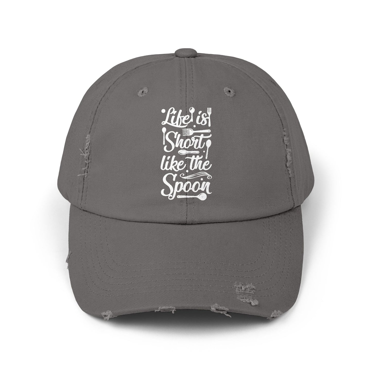 Life Is Short Like The Spoon Cap