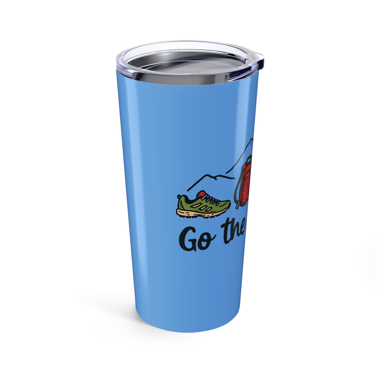Go the Distance Adventure Enthusiast Hiking Essentials Tumbler