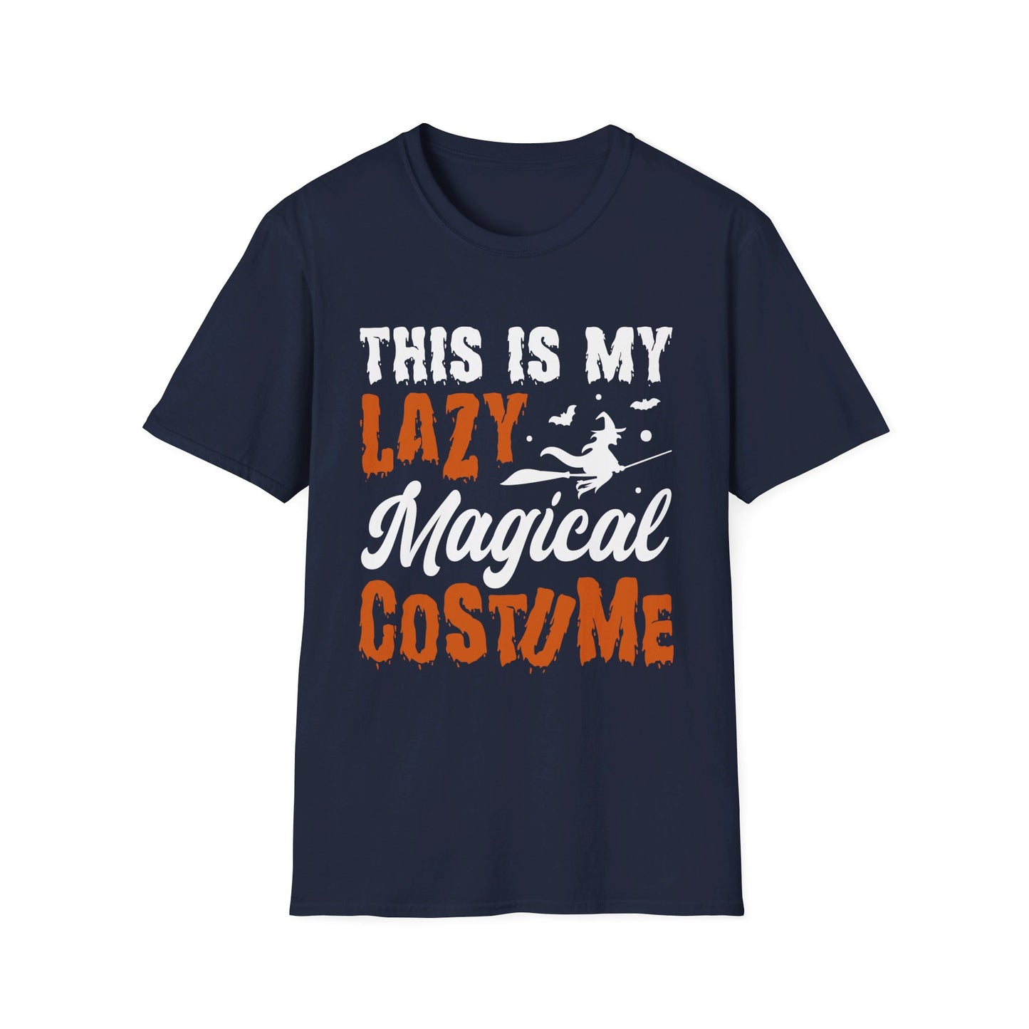 This Is My Lazy Magical Costume Witch Halloween Outfit T-Shirt
