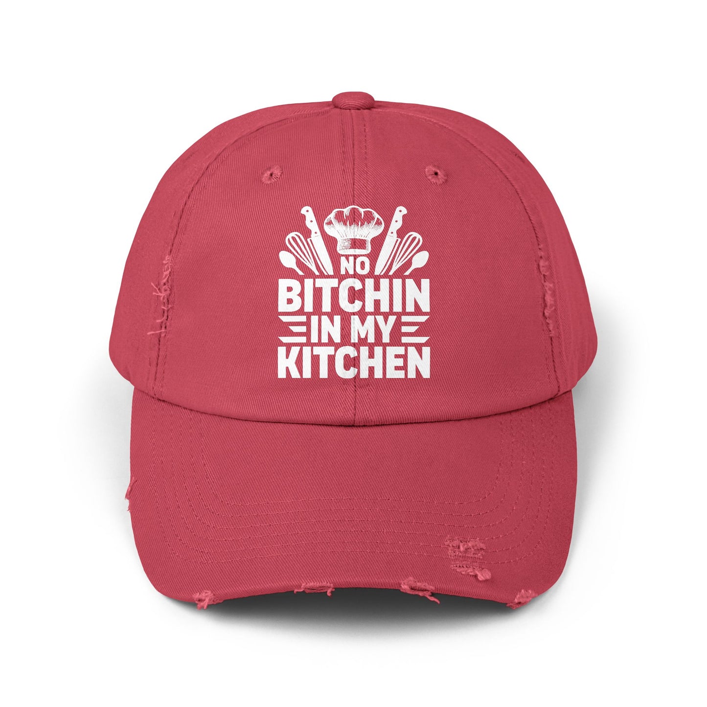 No Bitchin In My Kitchen Chef Humor Cap