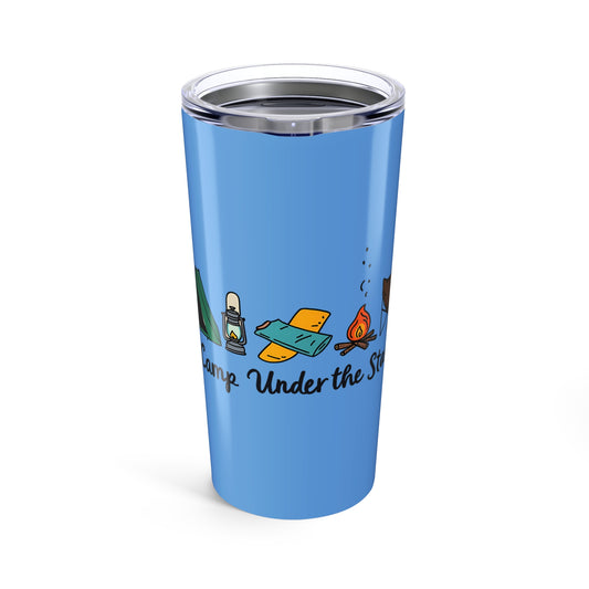 Camp Under The Stars Adventure in Nature for Outdoor Enthusiasts Tumbler