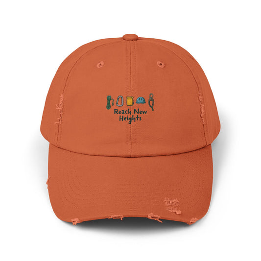 Reach New Heights Adventure Gear Enthusiast Design Cap