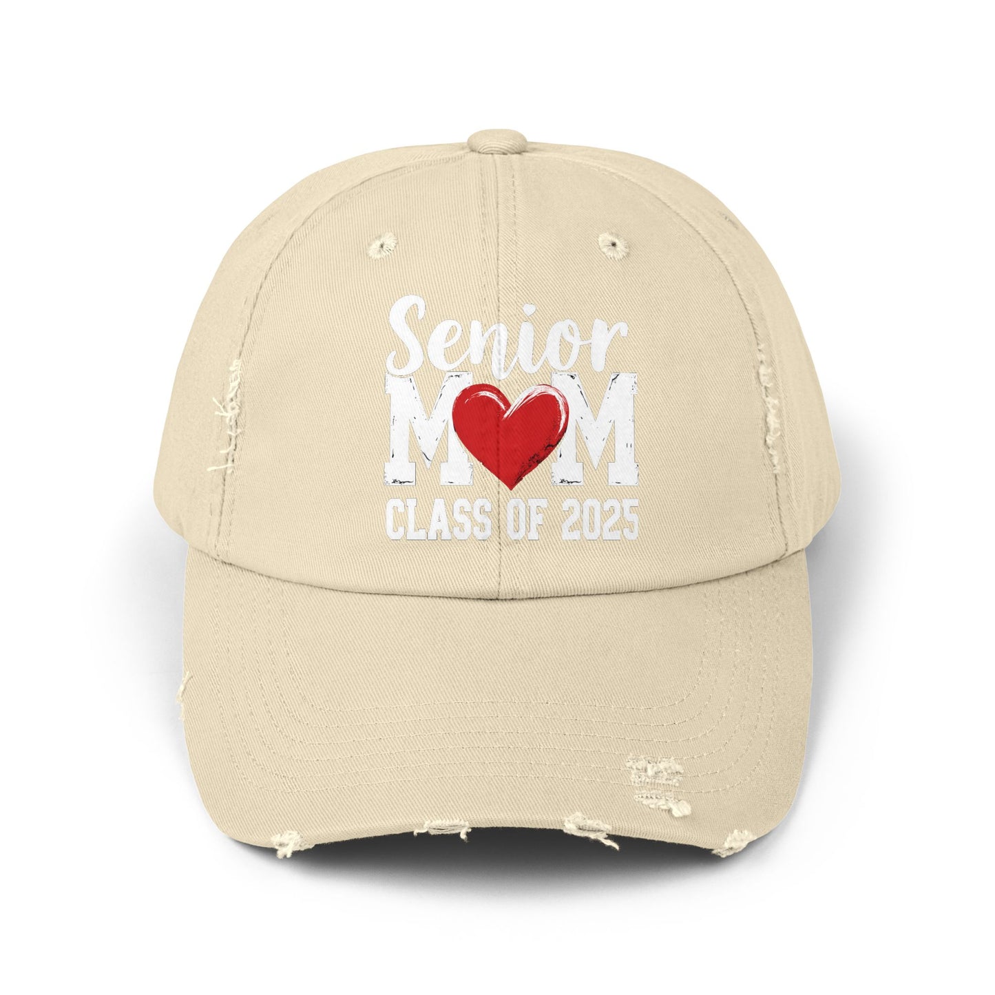 Senior Mom Class of 2025 Heart Cap