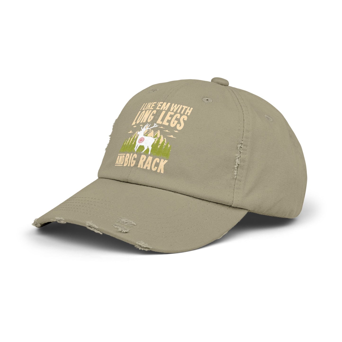 I Like 'Em With Long Legs And Big Rack Deer Hunting Cap