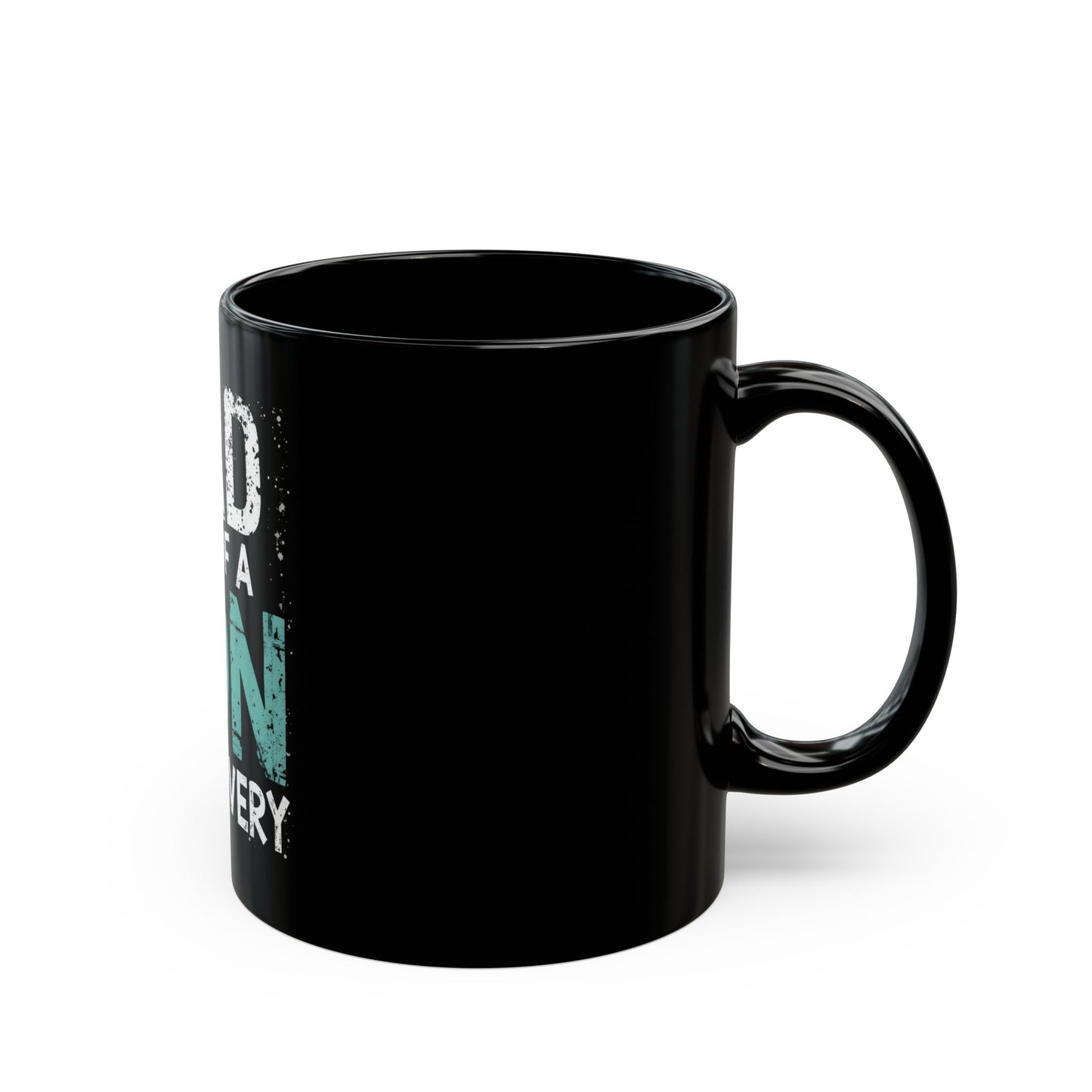 Proud Dad Of A Son In Recovery Supportive Ceramic Mug