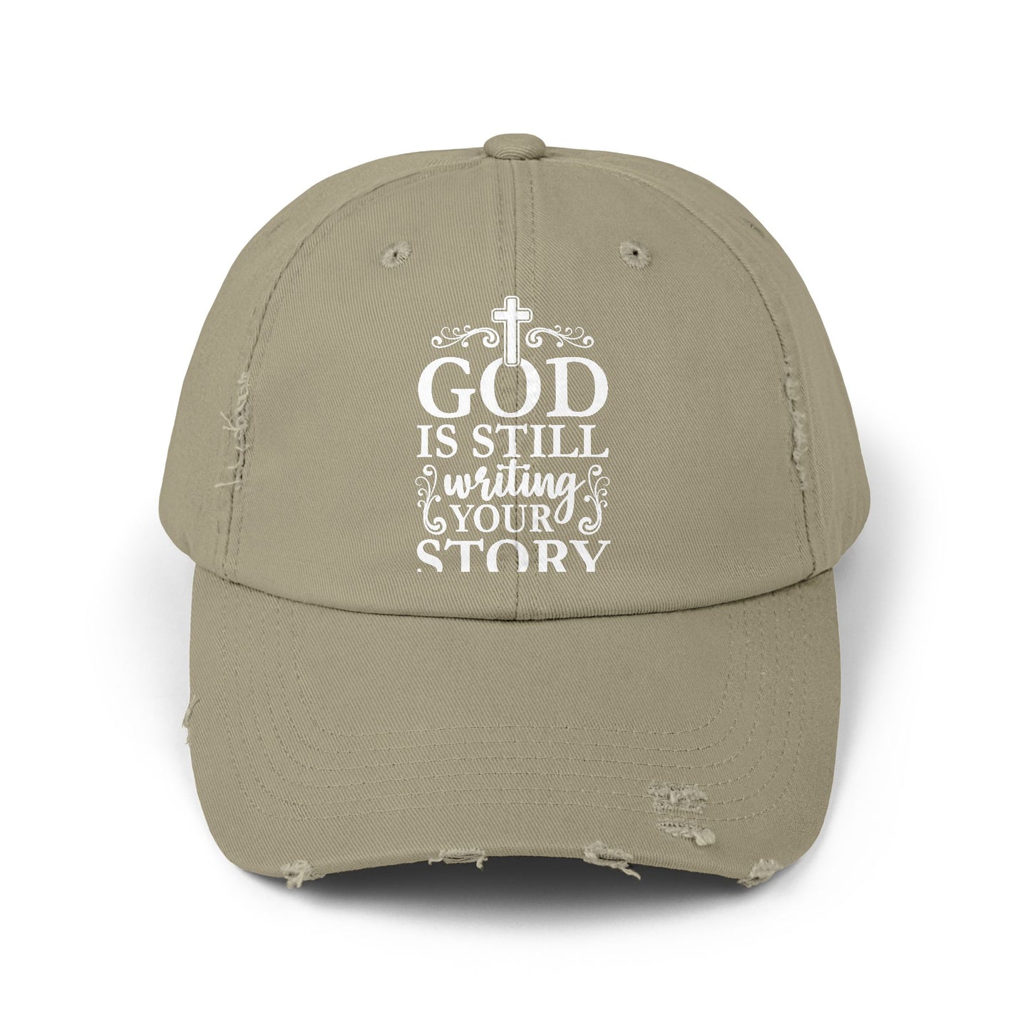 God Is Still Writing Your Story Inspirational Message Cap